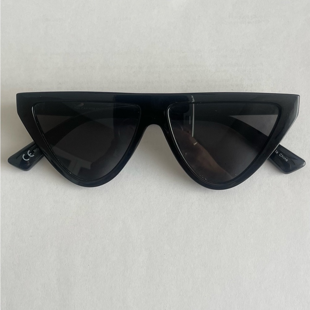 Triangle Cat-Eye Sunglasses